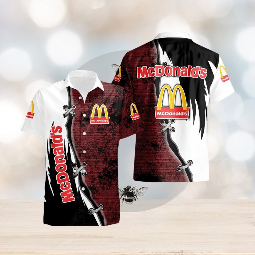 mcdonald’s Hawaiian Shirt New Trend Summer Vacation Gift - Limotees