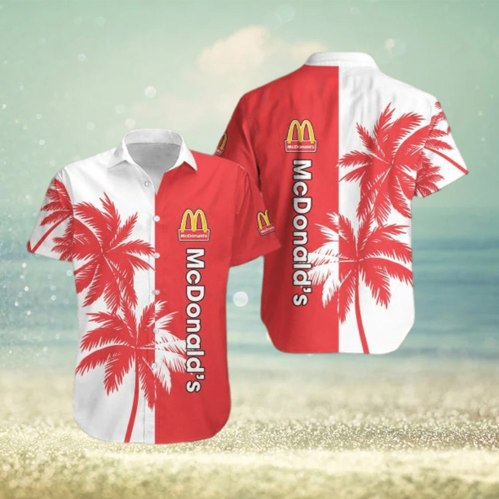 mcdonald’s New Island 3D Hawaiian Shirt Tropical Aloha For Mens - Limotees