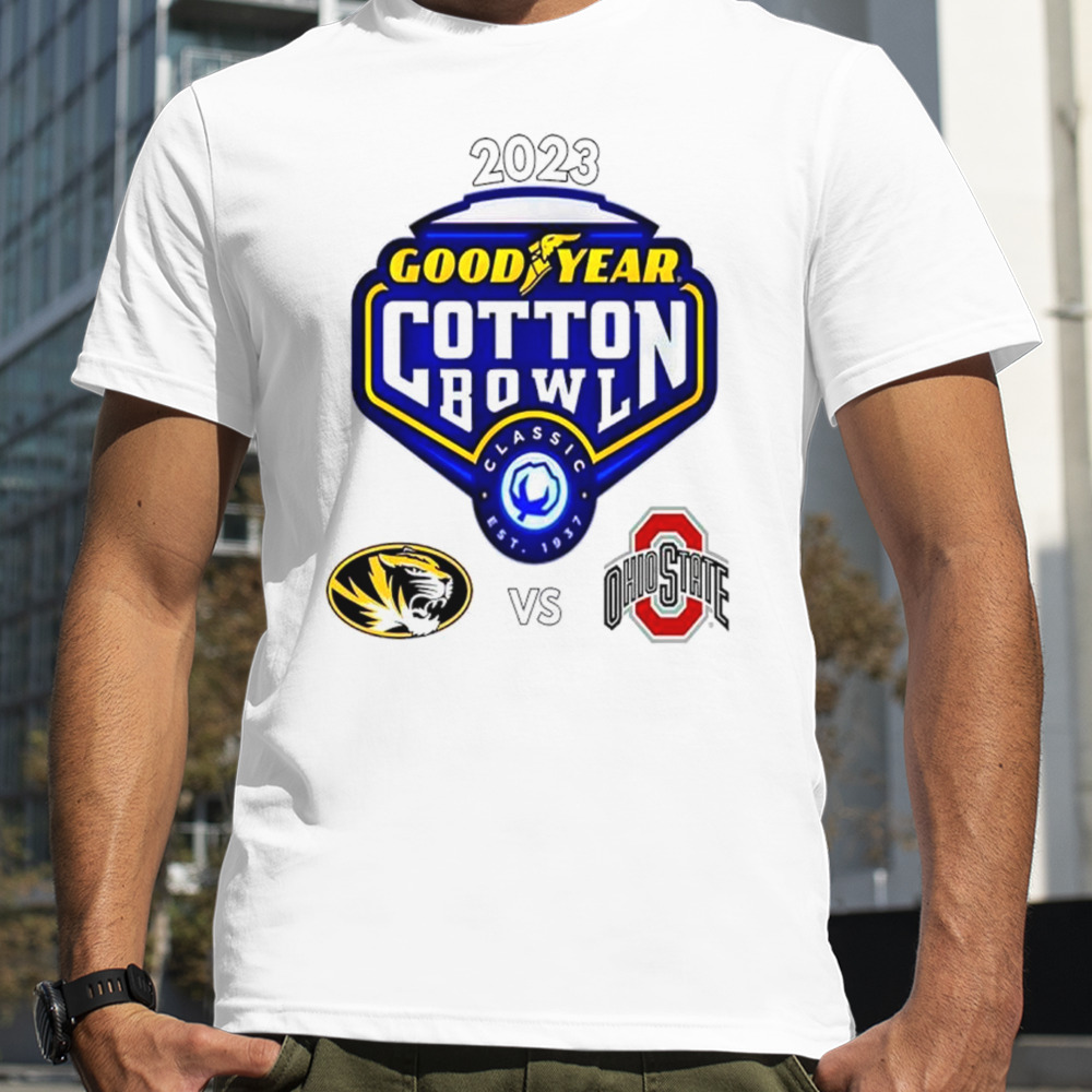 2023 Good Year Bowl Classic Est 1937 Missouri Tiger vs Ohio State Shirt