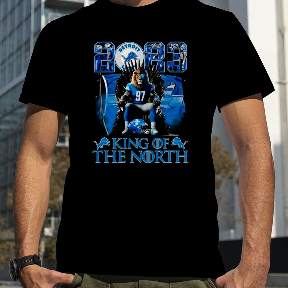 2023 King Of The North Detroit Lions T-shirt