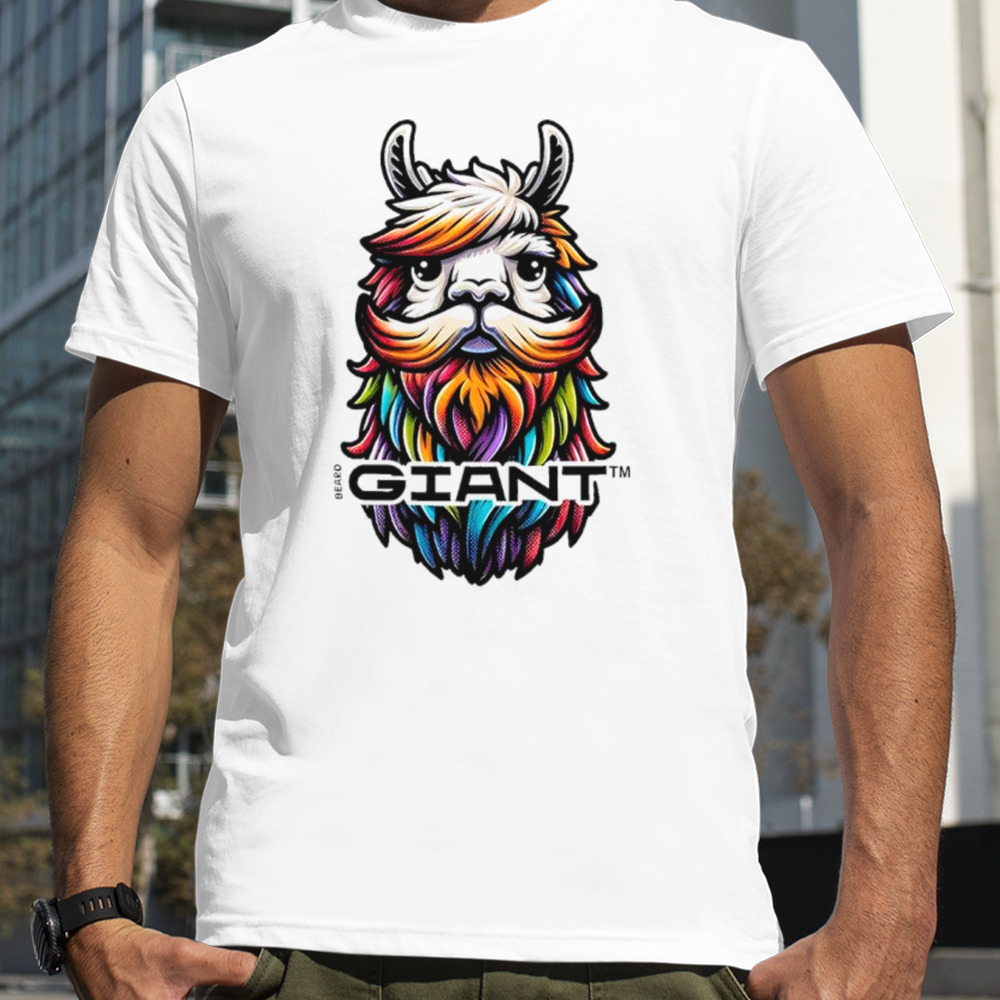 Beard Alpaca Giant Tee Shirt