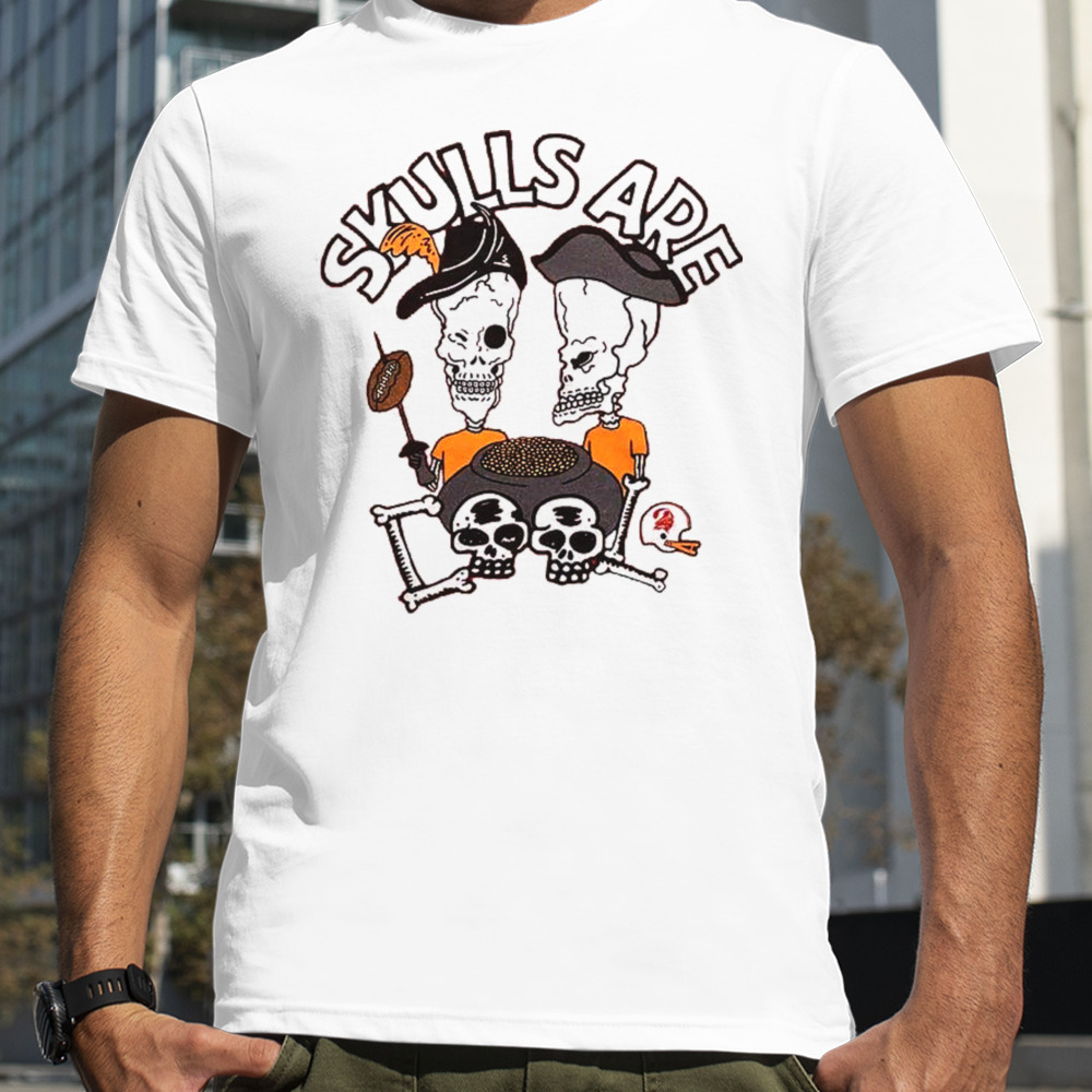 Beavis And Butt-head X Tampa Bay Buccaneers Skulls T-shirt