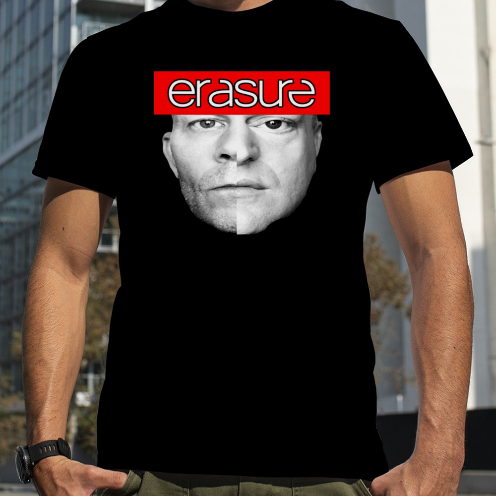 Erasure Two Face Man shirt