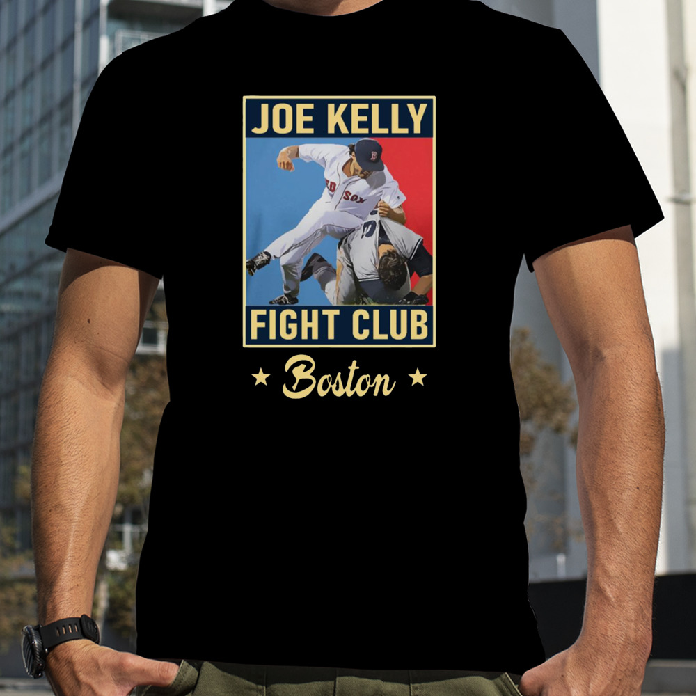 Joe Kelly Fight Club Meme On Field shirt