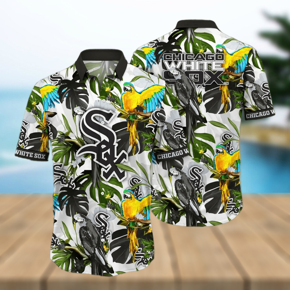 MLB Chicago White Sox Flower Summer Hawaiian Shirt - Limotees