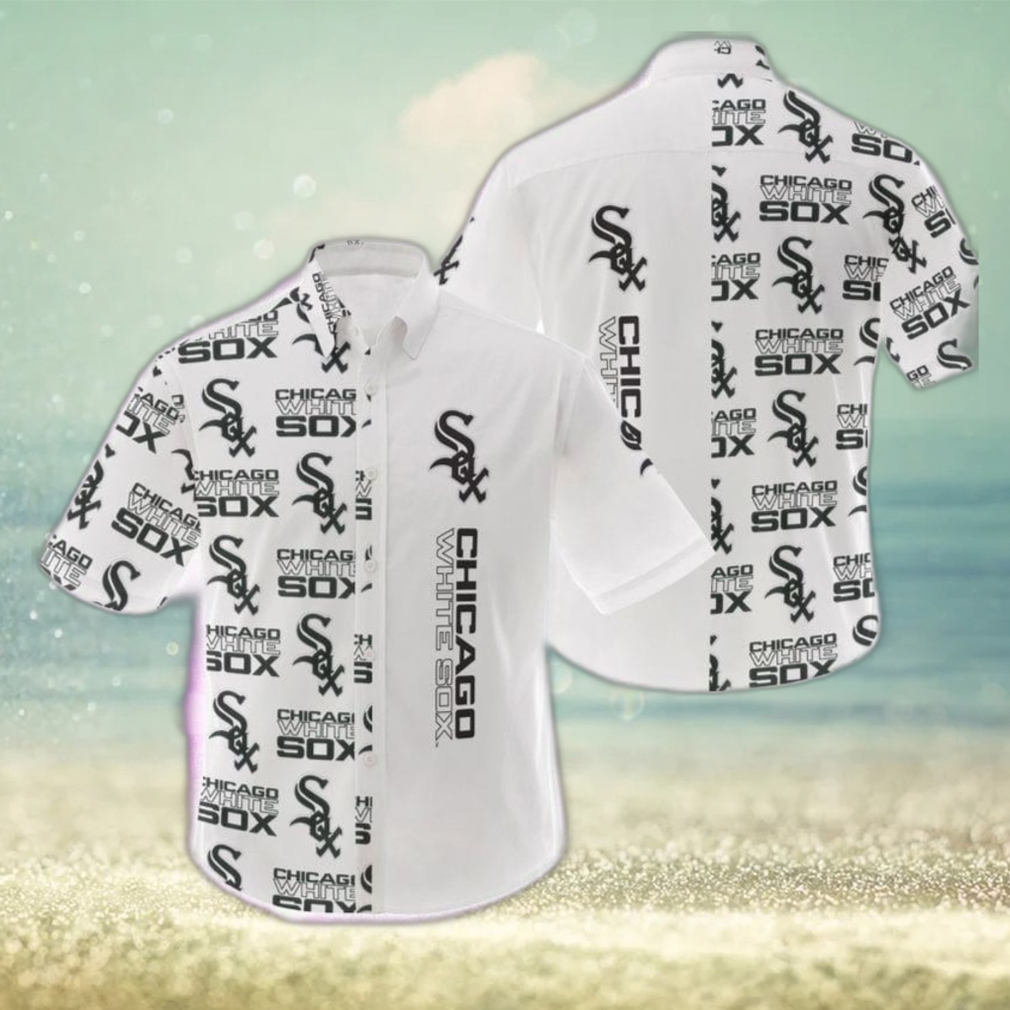 MLB Chicago White Sox Logo Hot Hawaiian Shirt Gift For Men And Women Color White - Limotees