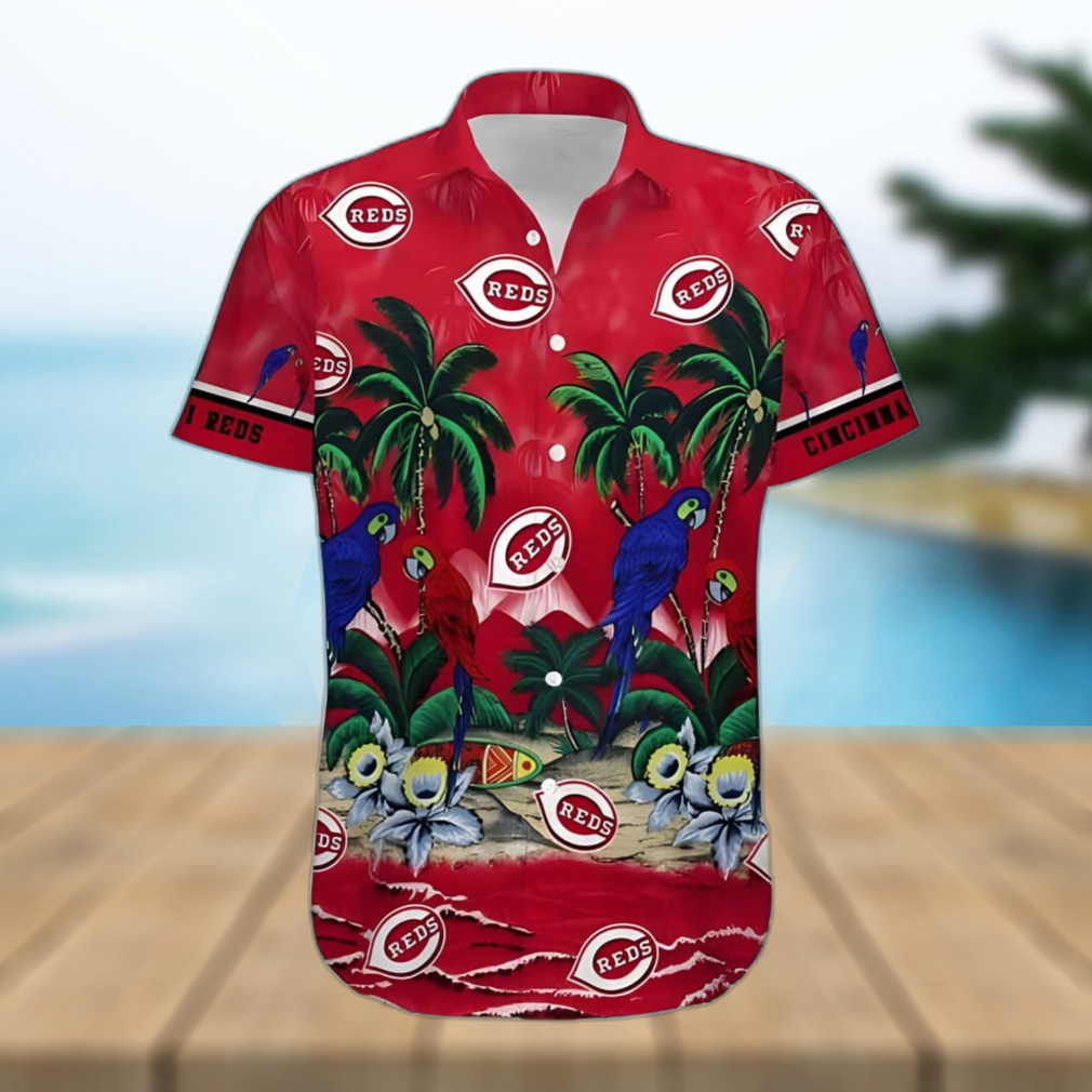 MLB Cincinnati Reds Hawaiian Shirt Aloha Island Beach Lovers Gift - Limotees