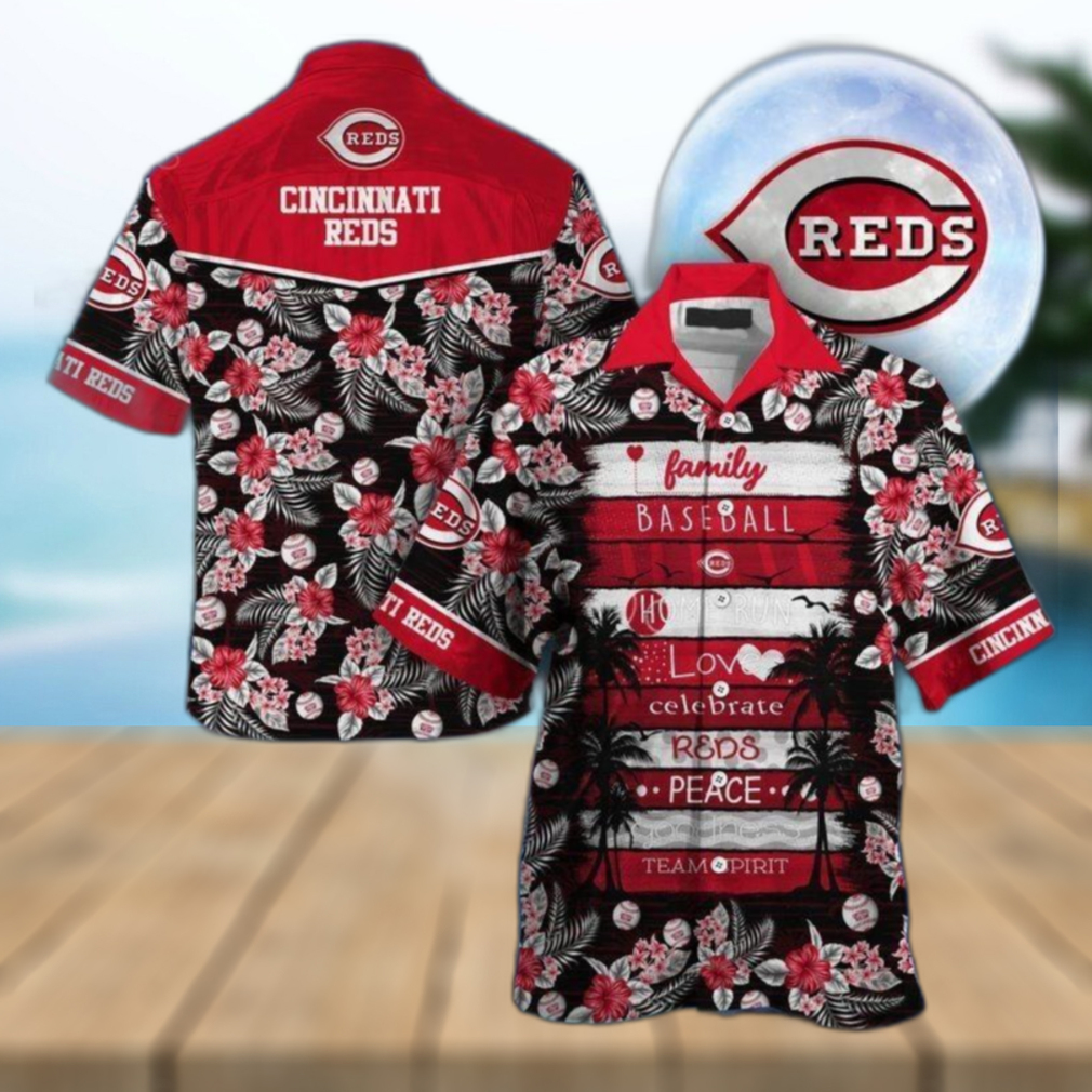 MLB Cincinnati Reds Hawaiian Shirt Family Baseball Team Spirit Gift For Summer Lovers - Limotees