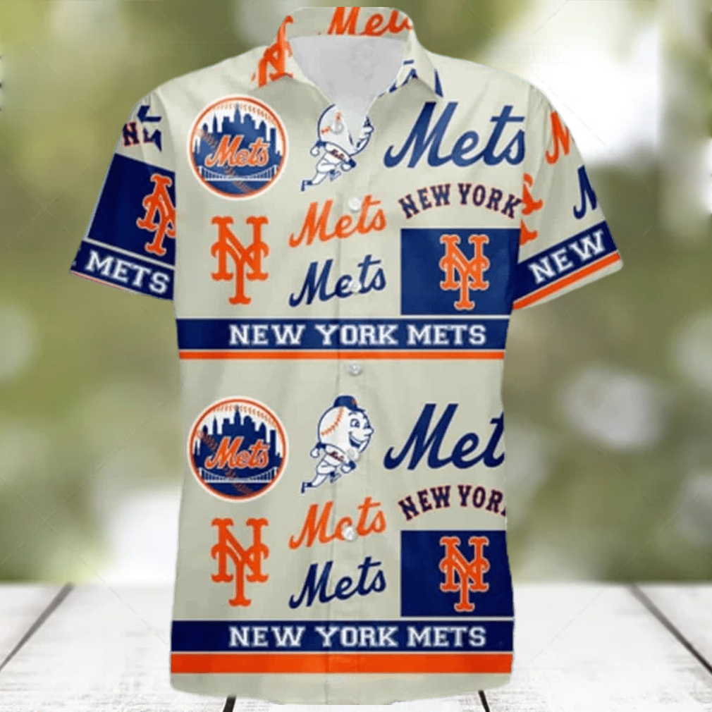 MLB New York Mets Hawaiian Shirt Summer Vacation Gift - Limotees