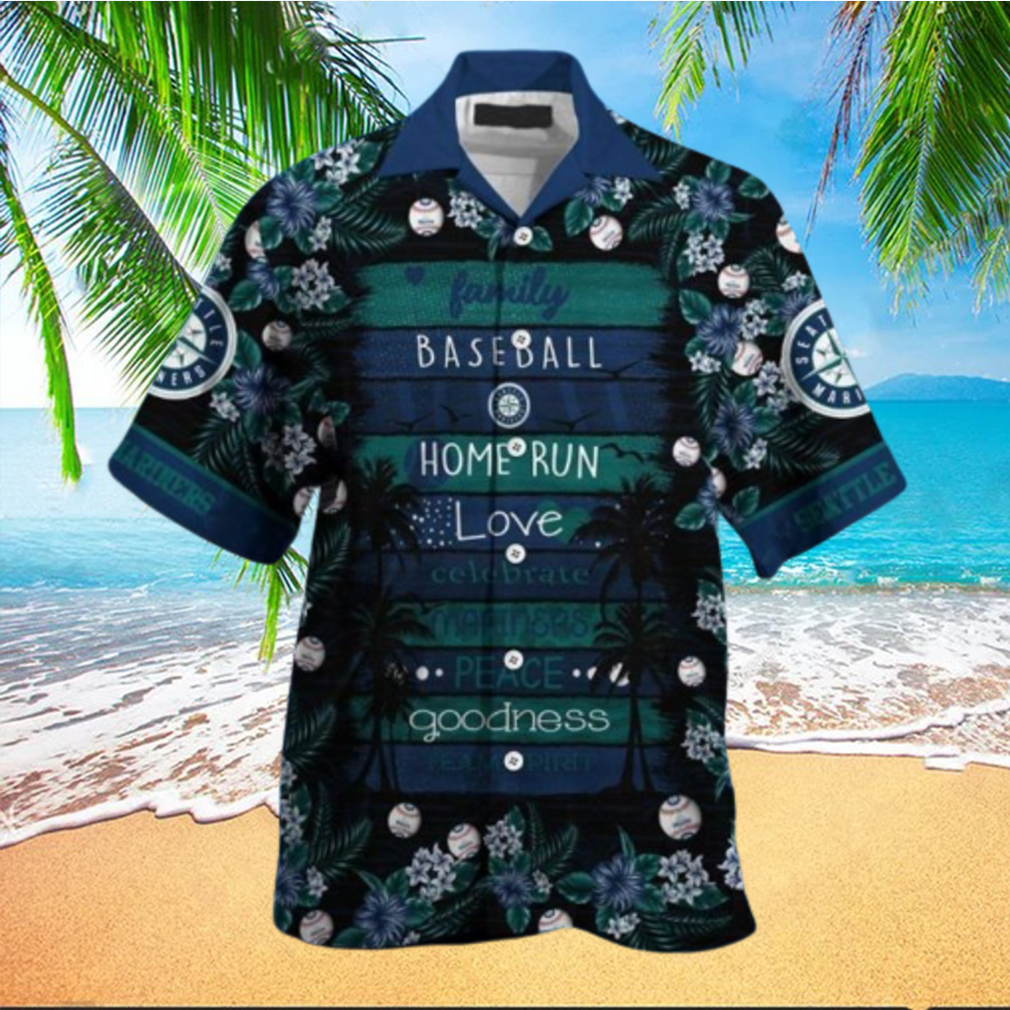 MLB Seattle Mariners Hawaiian Shirt Beach Gift For Friend HawaiianShirts - Limotees