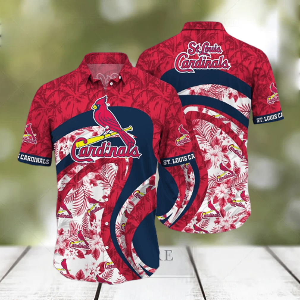 MLB St Louis Cardinals Hawaiian Shirt Father s Day Gift For Beach Lovers - Limotees