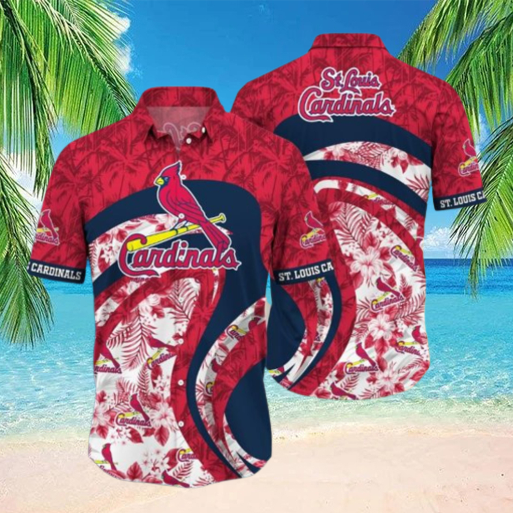 MLB St. Louis Cardinals Hawaiian Shirt Father s Day Gift For Beach Lovers hawaiian shirt - Limotees