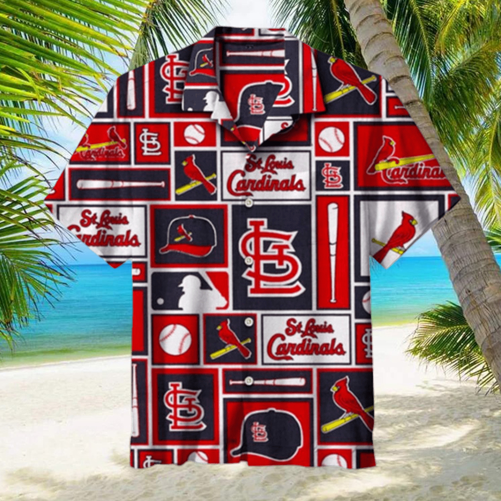 MLB St Louis Cardinals Hawaiian Shirt For Fan Lover shirt - Limotees