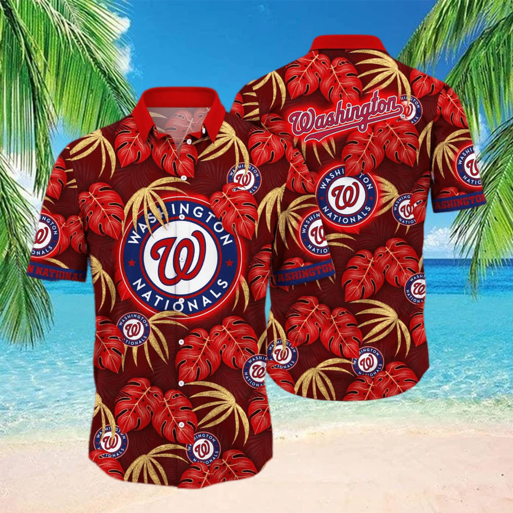 MLB Washington Nationals Hawaiian Shirt - Limotees