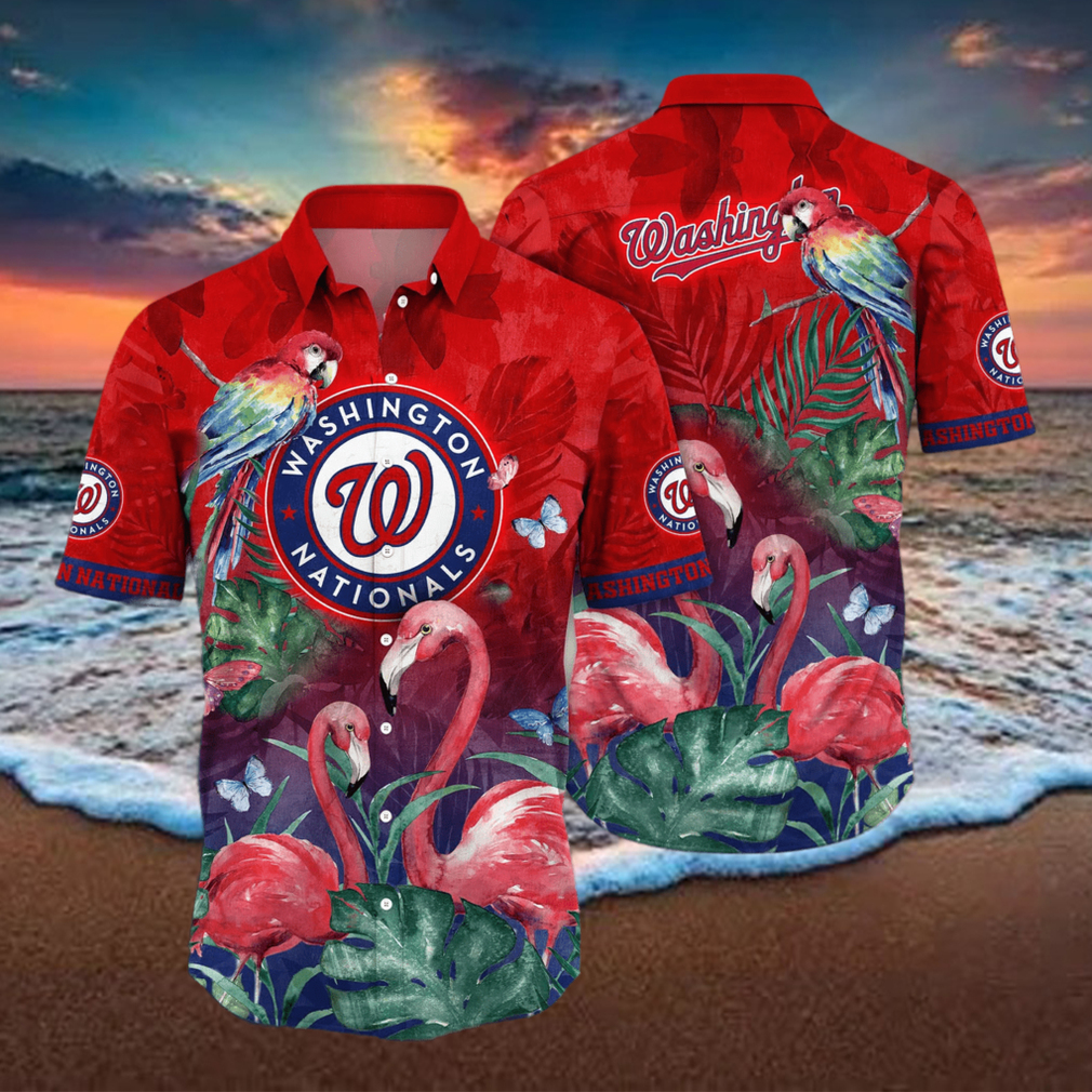 MLB Washington Nationals Hawaiian Shirt Aloha Ecosystem Summer Holiday Gift - Limotees