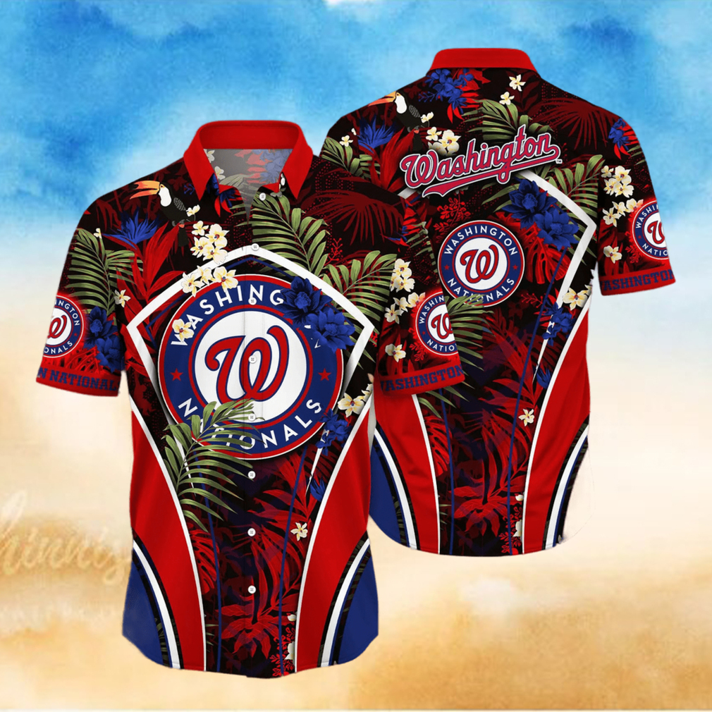 MLB Washington Nationals Hawaiian Shirt Aloha Summer Gift For Beach Trip - Limotees