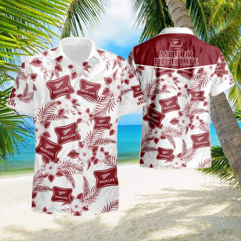 Miller High Life V1 Hawaiian Shirt - Limotees