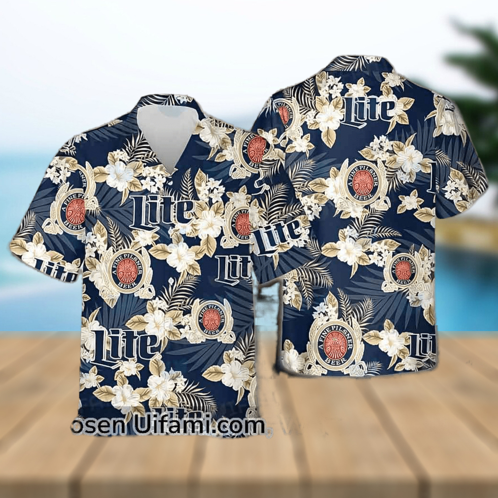 Miller Lite Hawaiian Shirt Practical Choice Gift hawaiian shirt - Limotees