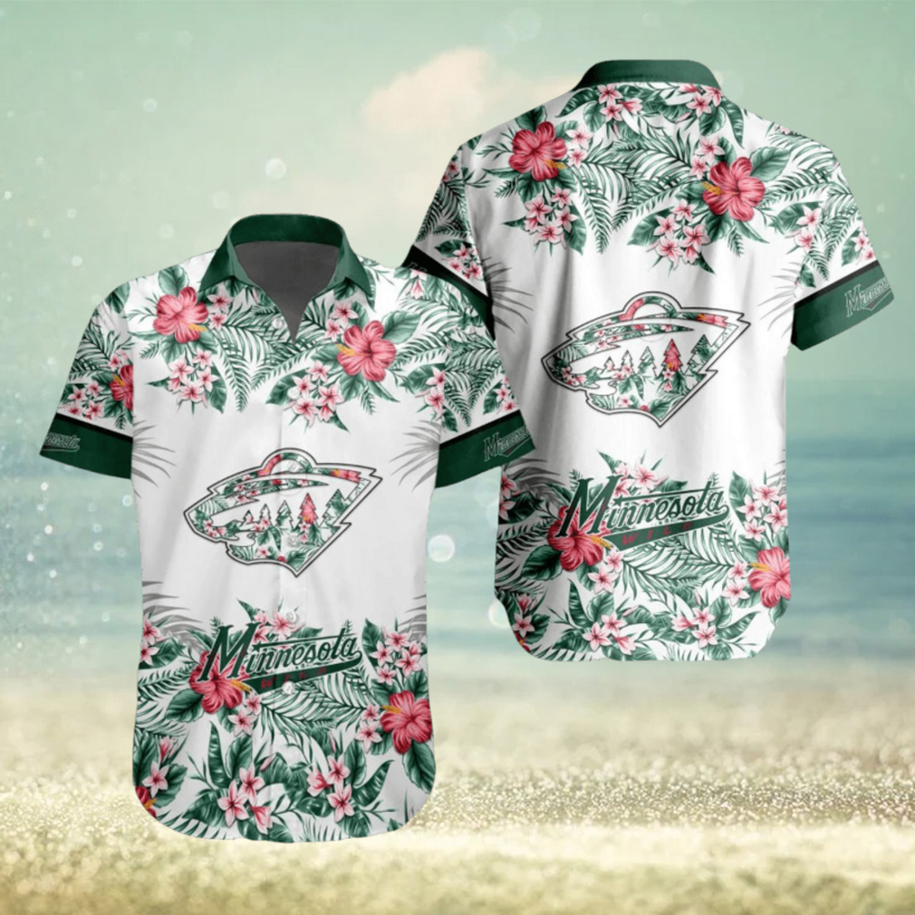 Minnesota Wild NHL Team Beach Vibe Hawaiian Shirt - Limotees