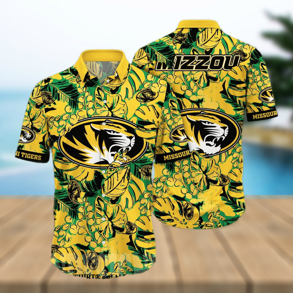 Missouri Tigers NCAA Floral All Over Printed Hawaiian Shirt - Limotees