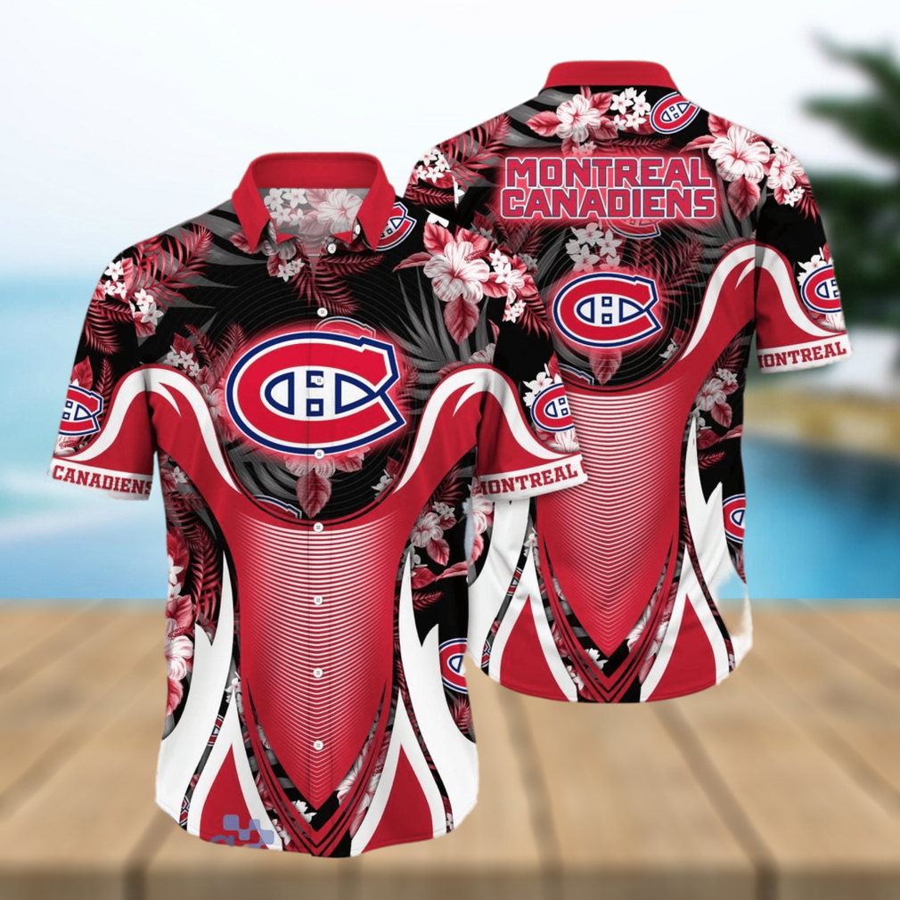 Montreal Canadiens NHL Flower Hawaiian Shirt Impressive Gift For Men Women Fans - Limotees