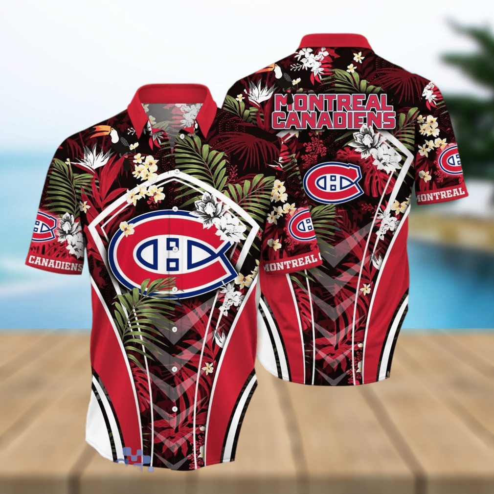 Montreal Canadiens NHL Flower Hawaiian Shirt Special Gift For Men Women Fans - Limotees