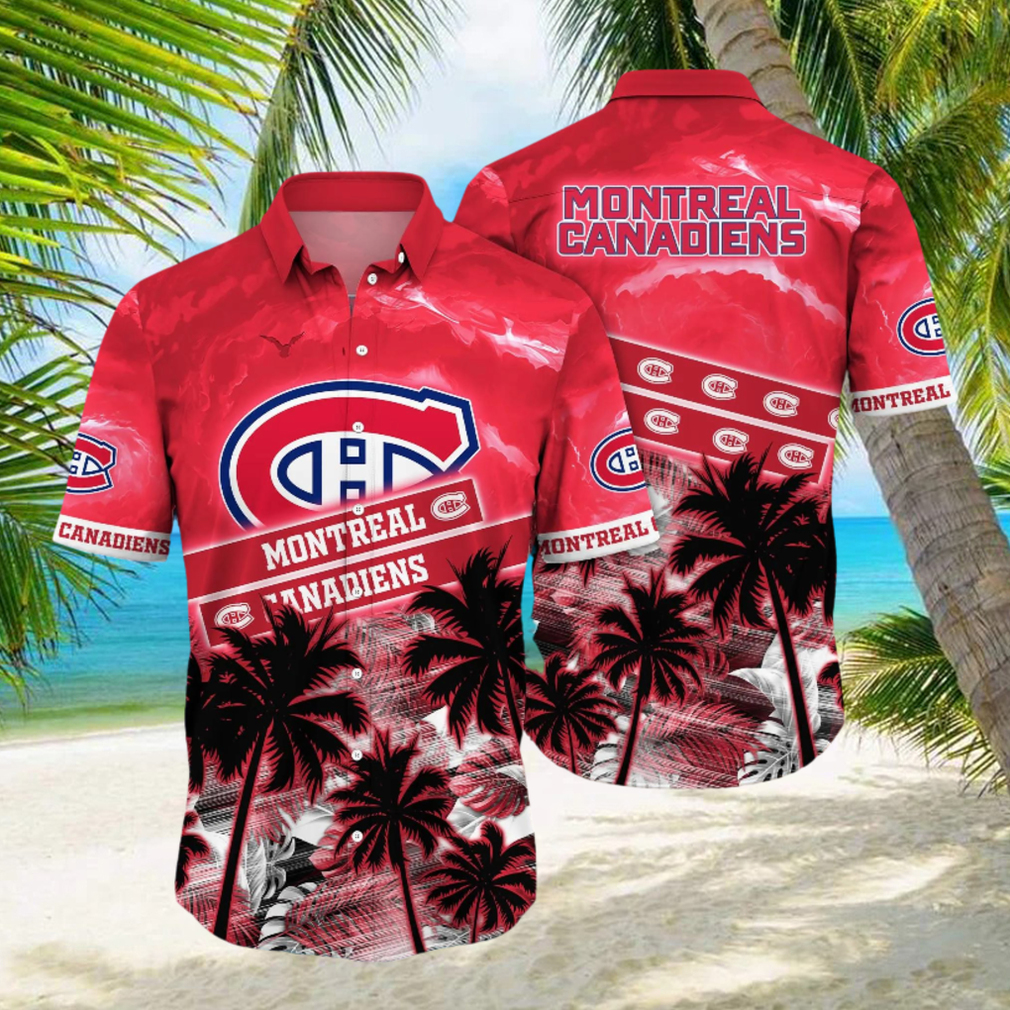 Montreal Canadiens NHL Hawaiian Shirt Vacationtime Aloha Shirt - Limotees