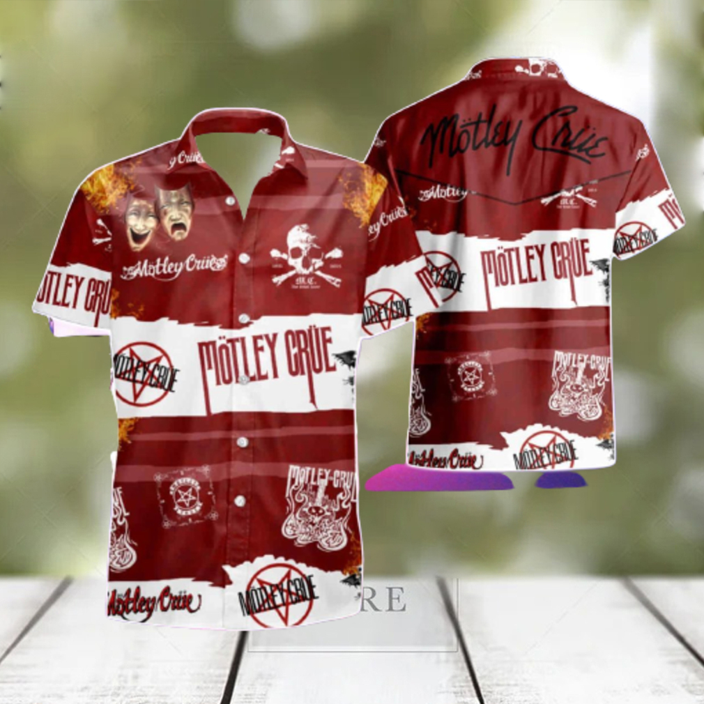 Motley Crue Hawaiian Shirt Short For Men Women - Limotees