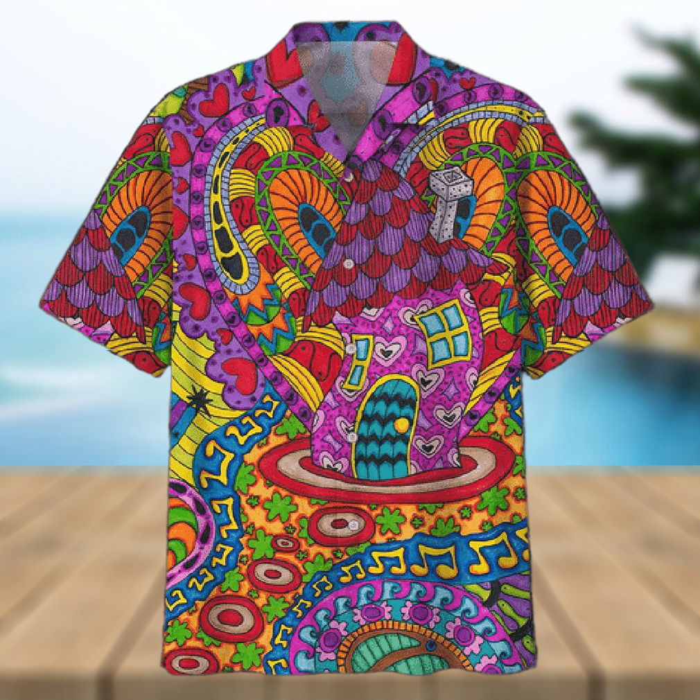 Music Hippie Colorful Hawaiian Shirts - Limotees