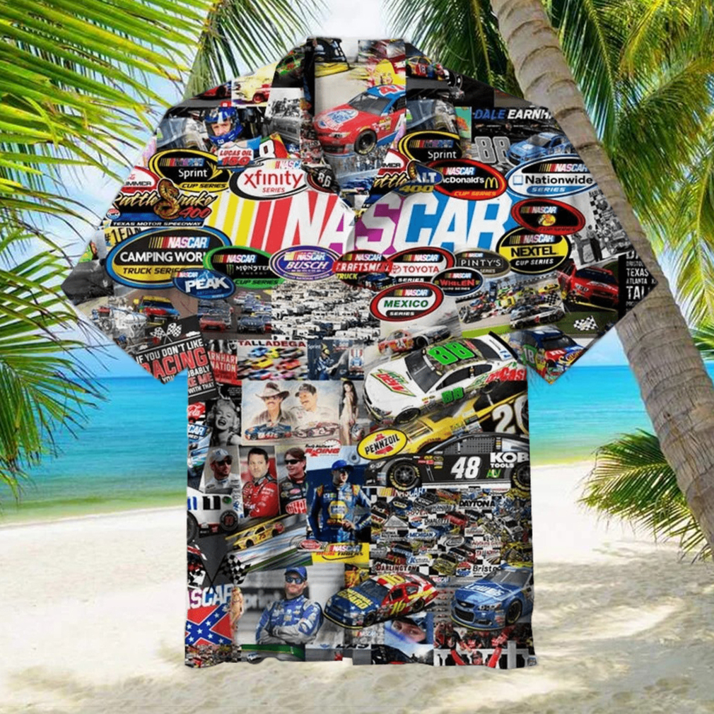 NASCAR Multiple Unisex Hawaiian Shirt - Limotees