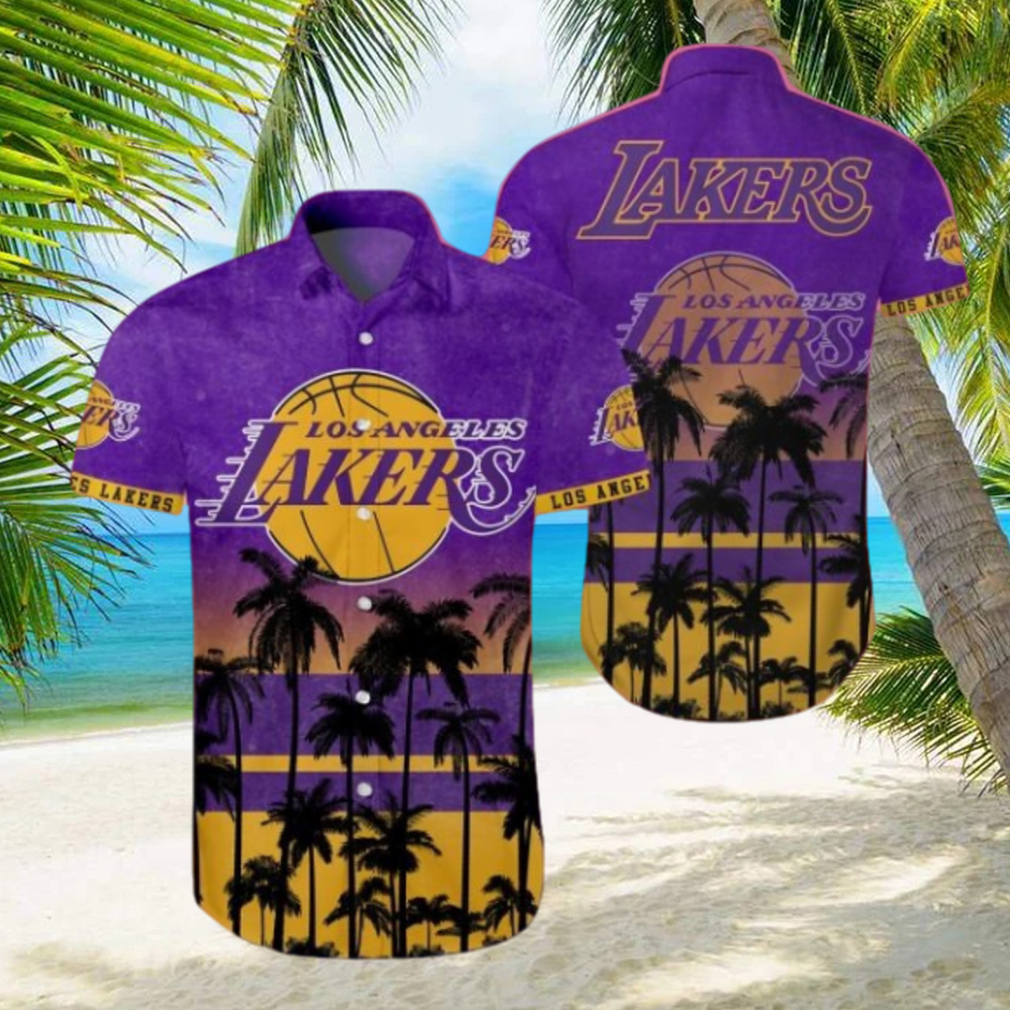 NBA Los Angeles Lakers Hawaiian Shirt Trending Summer - Limotees