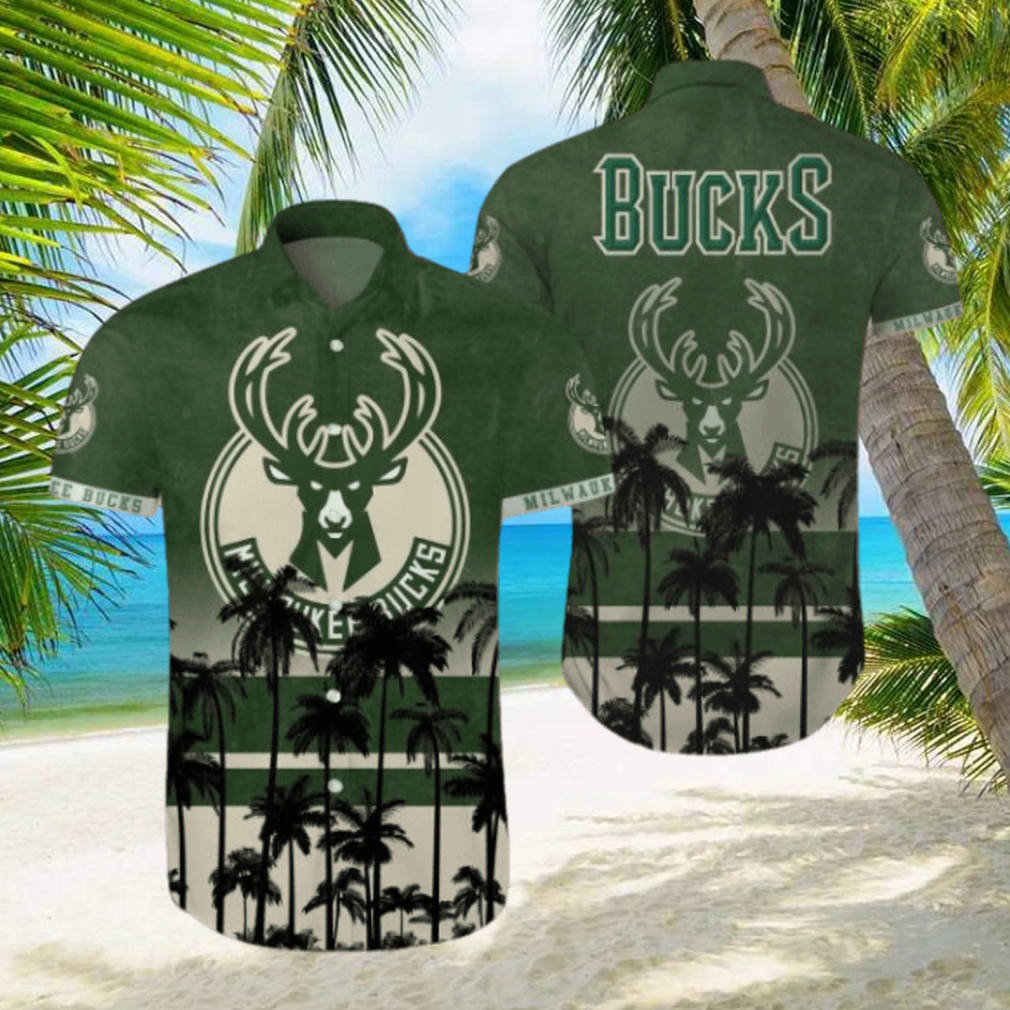 NBA Milwaukee Bucks Hawaiian Shirt Trending Summer - Limotees