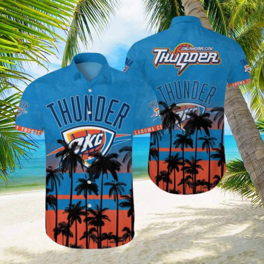 NBA Oklahoma City Thunder Hawaiian Shirt Trending Summer - Limotees