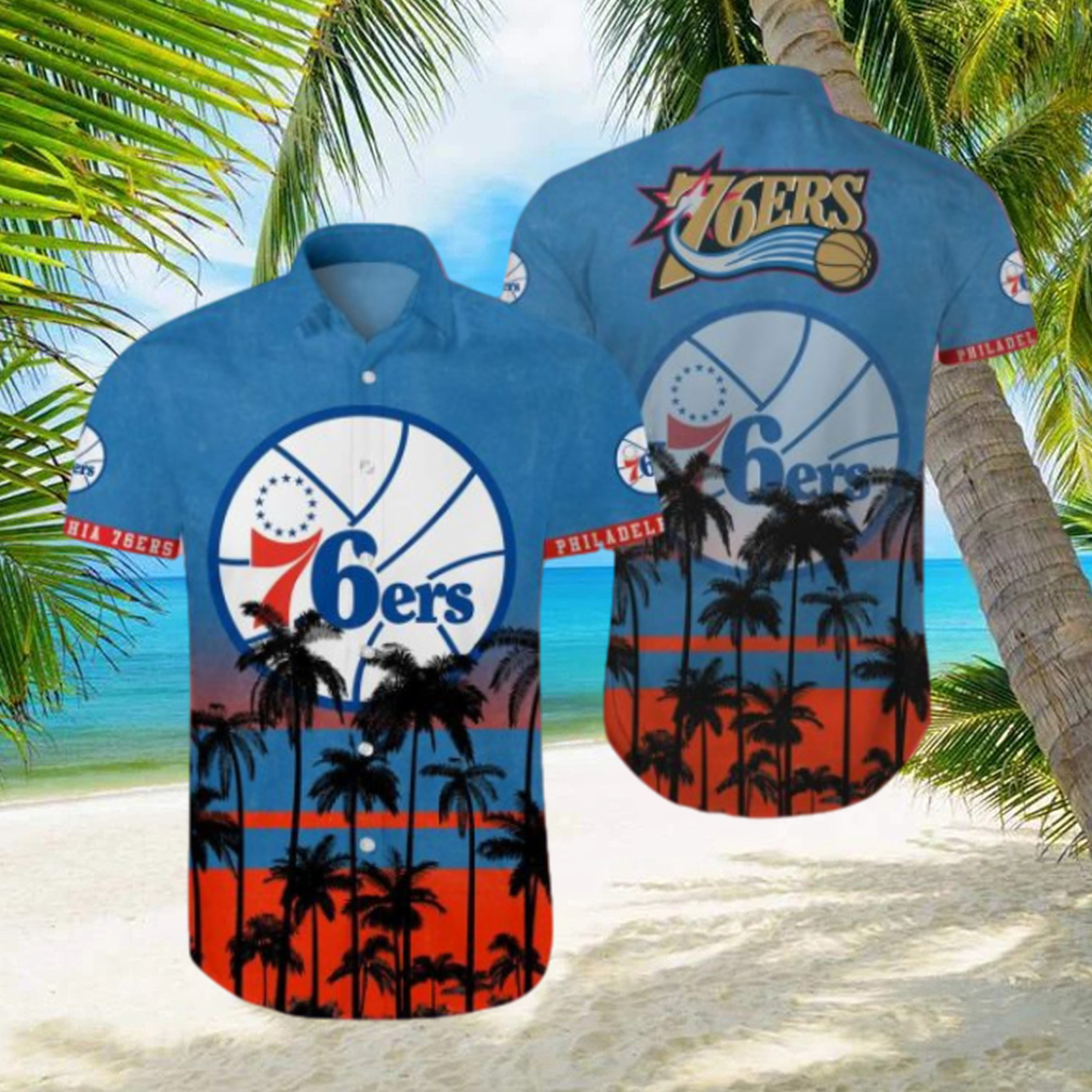 NBA Philadelphia 76ers Hawaiian Shirt Trending Summer - Limotees