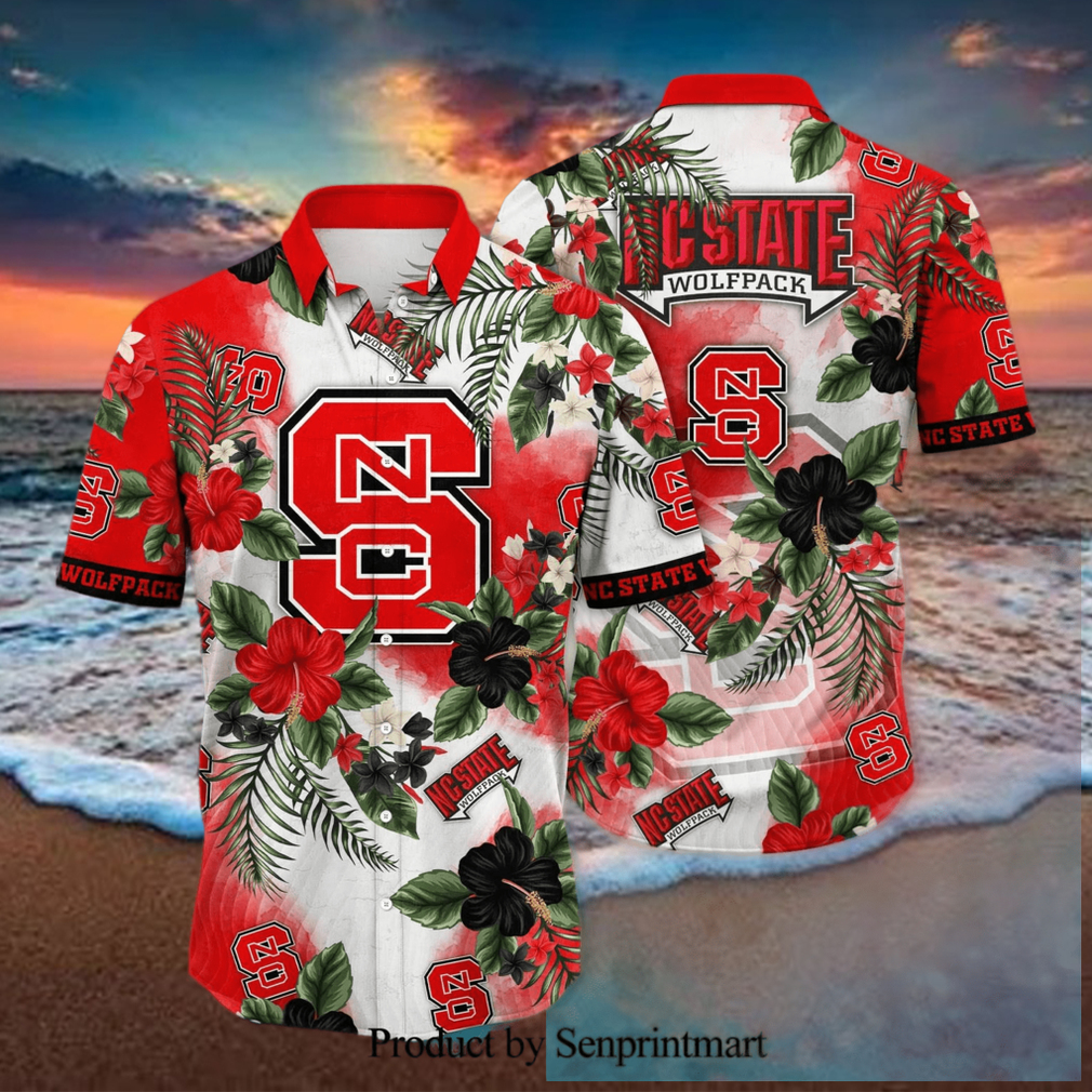 NC State Wolfpack NCAA For Sports Fan Summer Hawaiian Shirt - Limotees