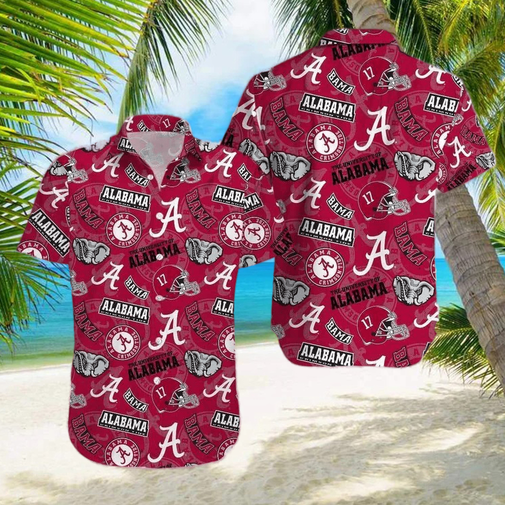 NCAA Alabama Crimson Tide Hawaiian Shirt Best Gift For College Football Fans - Limotees