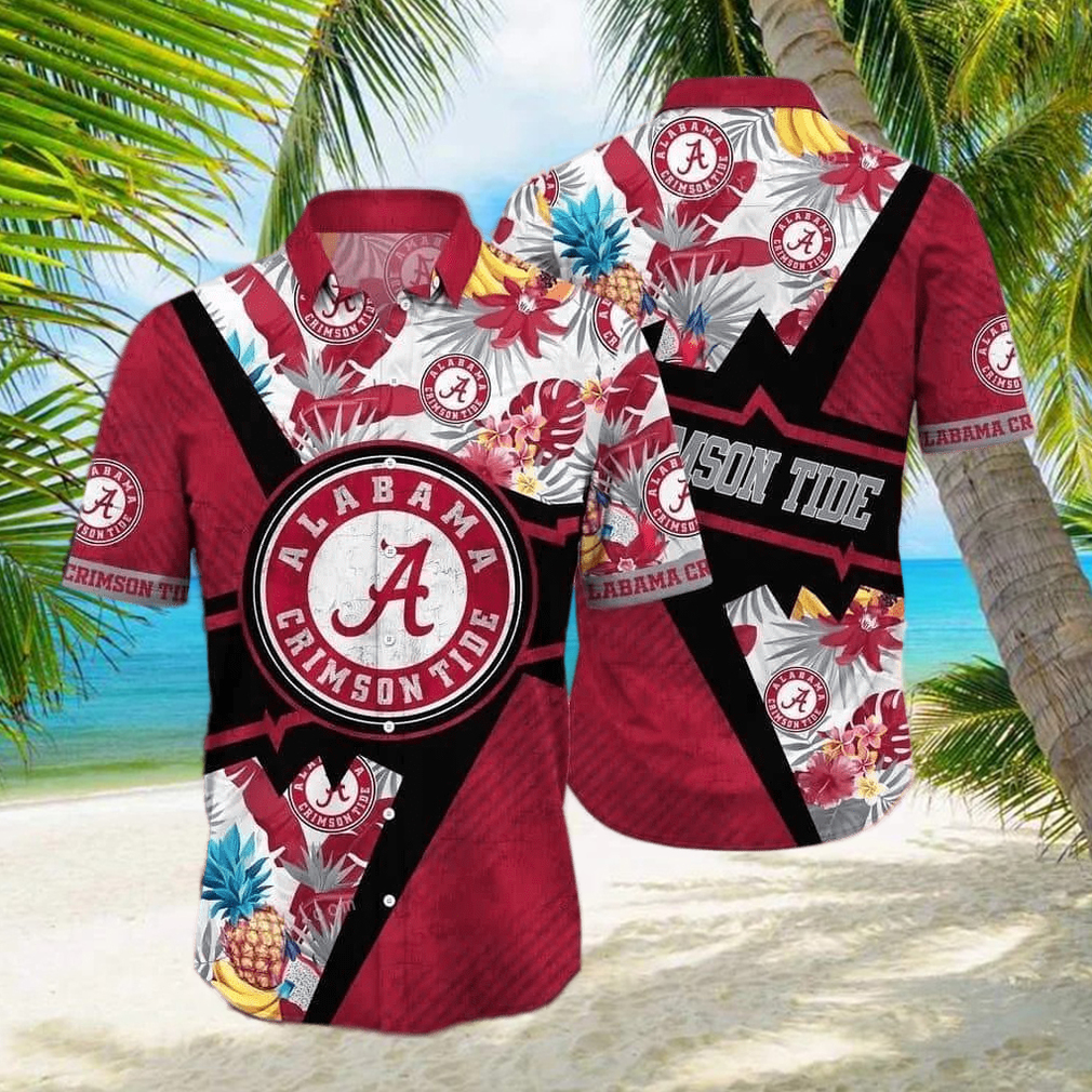 NCAA Alabama Crimson Tide Hawaiian Shirt Gift For College Football Fans - Limotees