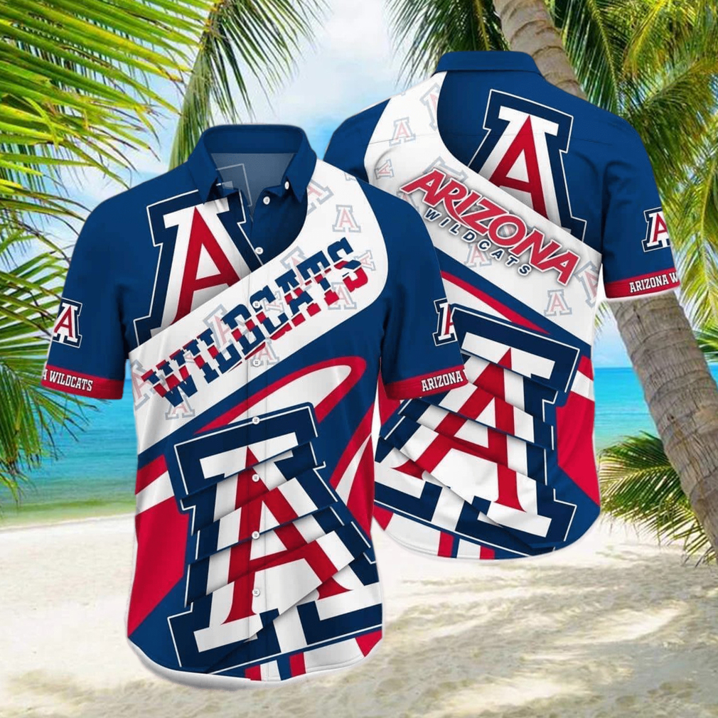 NCAA Arizona Wildcats Hawaiian Shirt Gift For College Football Fans - Limotees