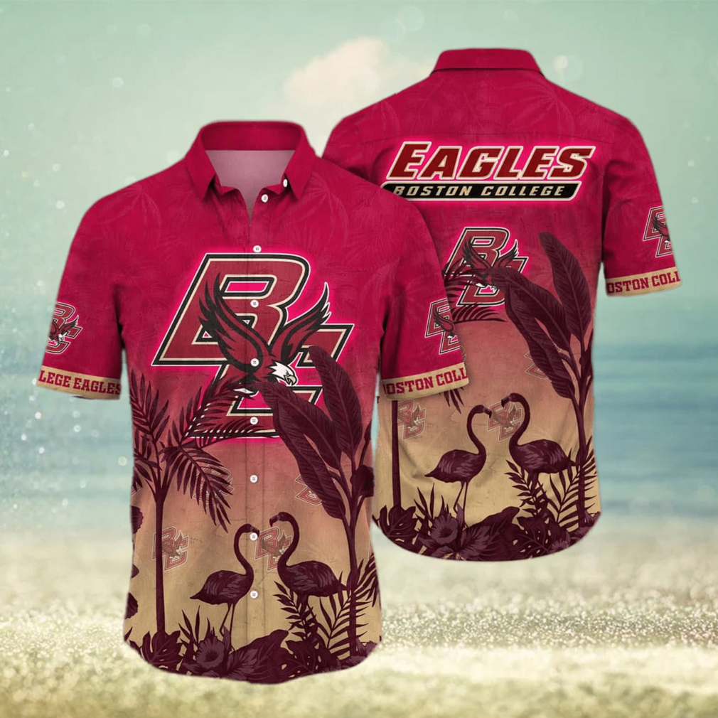 NCAA Boston College Eagles Hawaiian Shirt Beach Gift For Him - Limotees