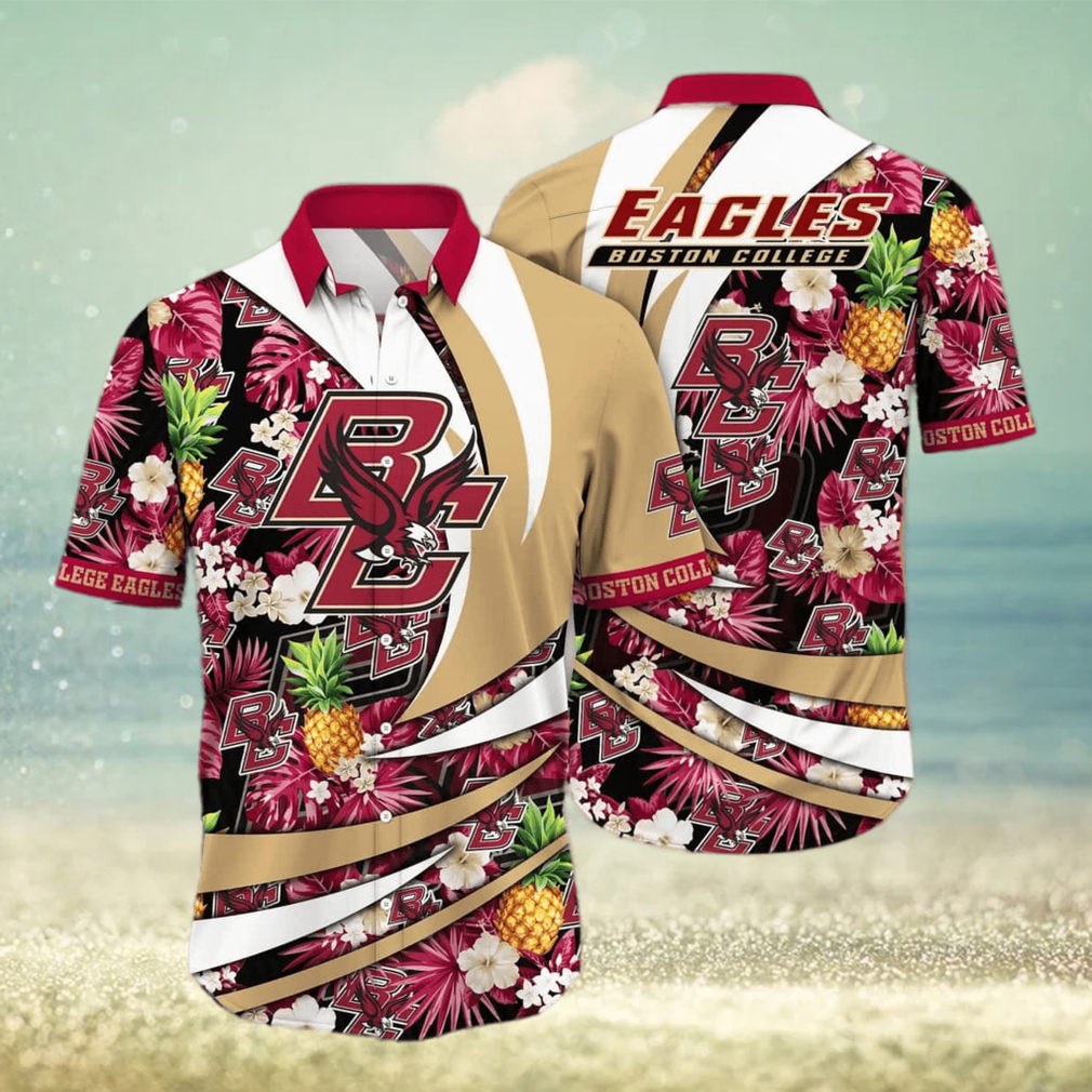 NCAA Boston College Eagles Hawaiian Shirt Gift For Beach Holiday - Limotees