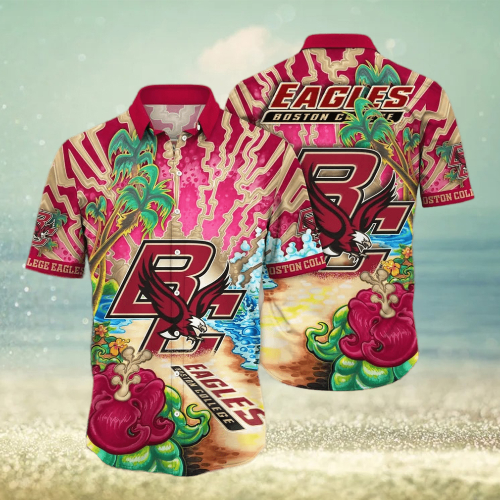 NCAA Boston College Eagles Hawaiian Shirt Gift For Summer Holiday - Limotees