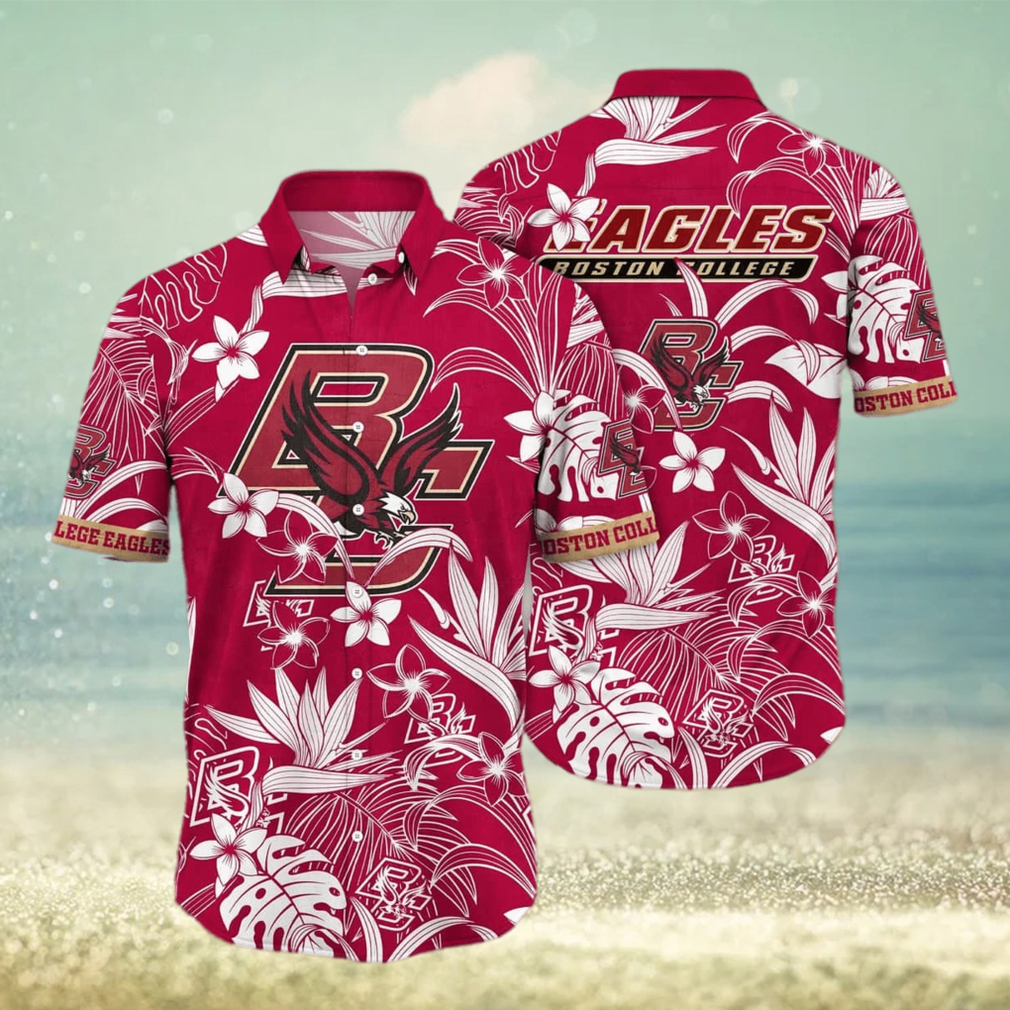 NCAA Boston College Eagles Hawaiian Shirt Summer Vacation Gift - Limotees