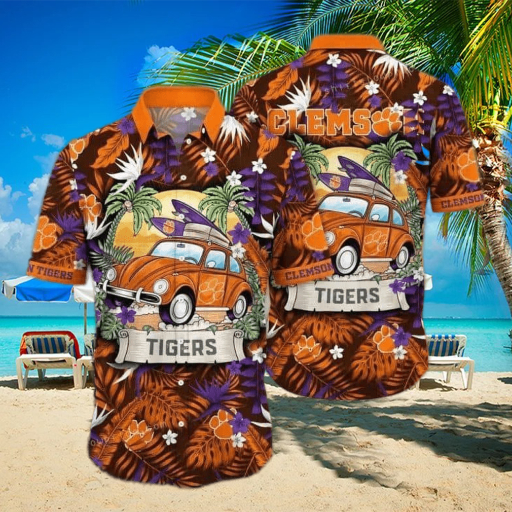 NCAA Clemson Tigers Hawaiian Shirt Gift For Beach Trip - Limotees