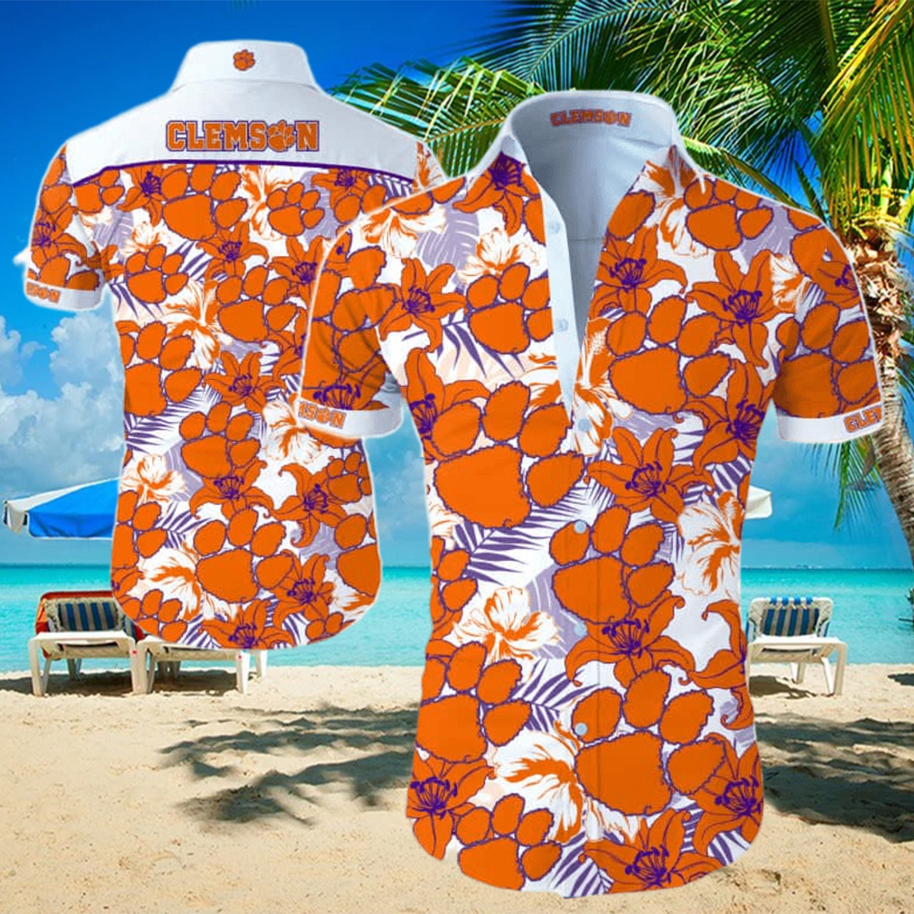 NCAA Clemson Tigers Hawaiian Shirt Gift For Beach Vacation - Limotees