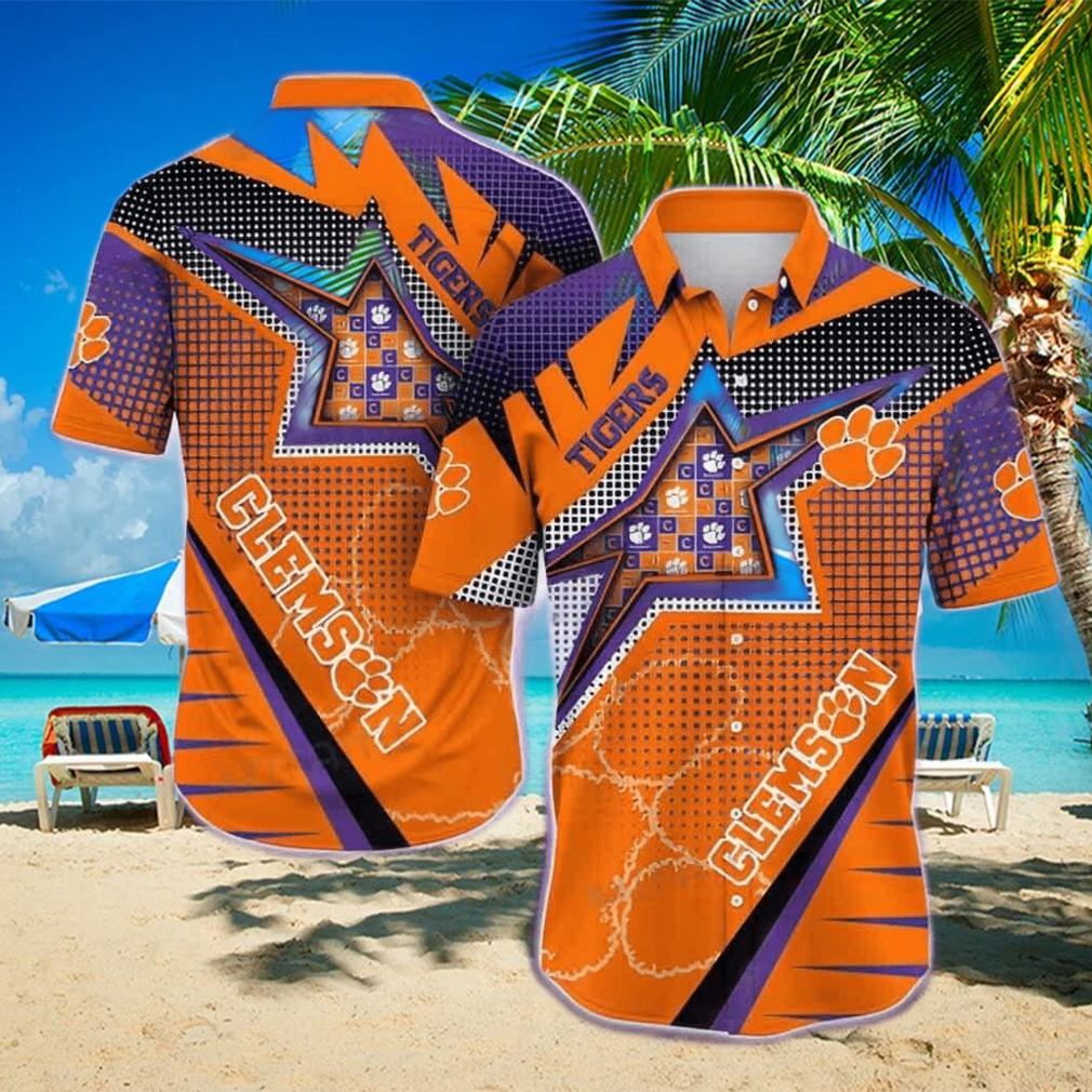 NCAA Clemson Tigers Hawaiian Shirt Summer Gift For Friend - Limotees