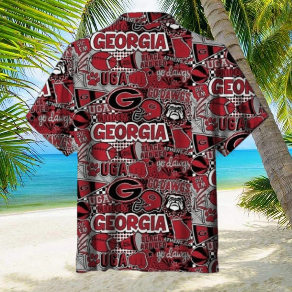 NCAA Georgia Bulldogs UGA Hawaiian Shirts - Limotees