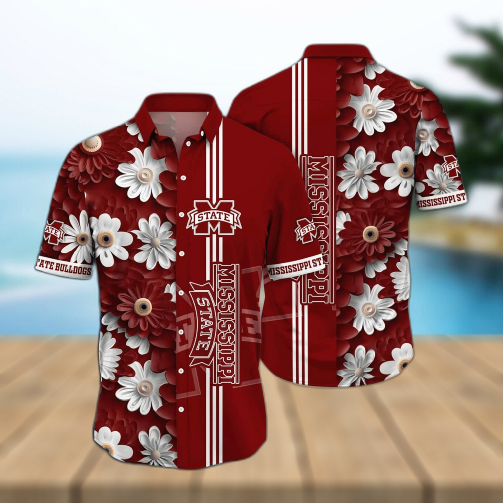 NCAA Mississippi State Bulldogs Hawaiian Shirt Gift For Beach Vacation - Limotees