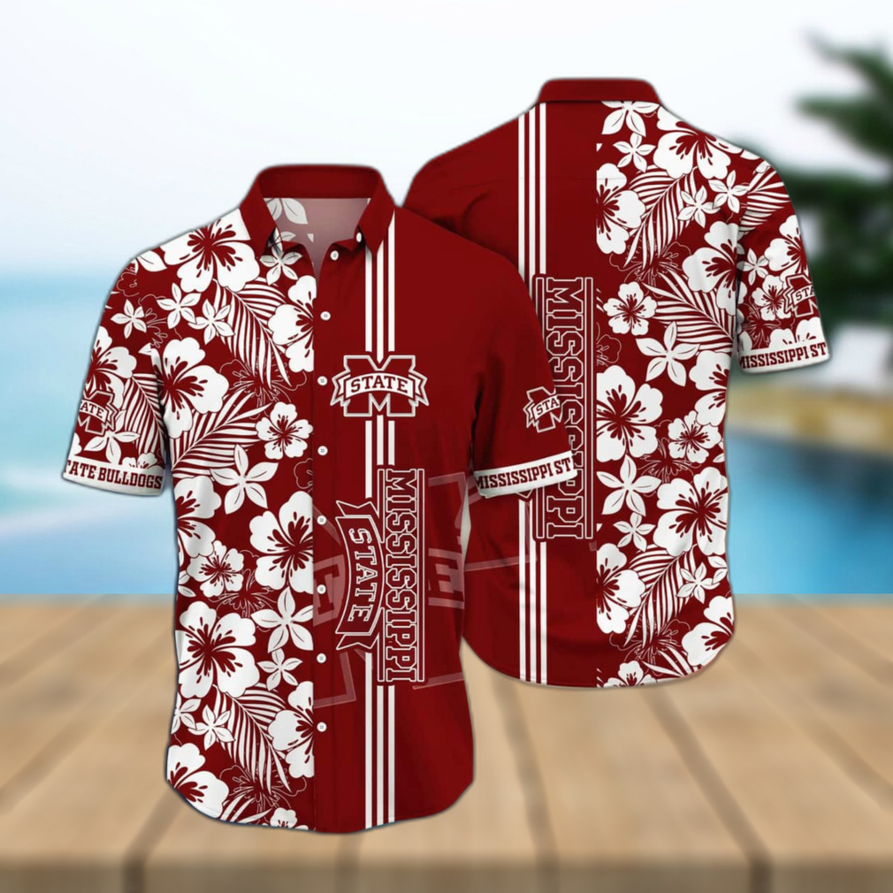 NCAA Mississippi State Bulldogs Hawaiian Shirt Trendy Summer Gift For Boyfriend - Limotees