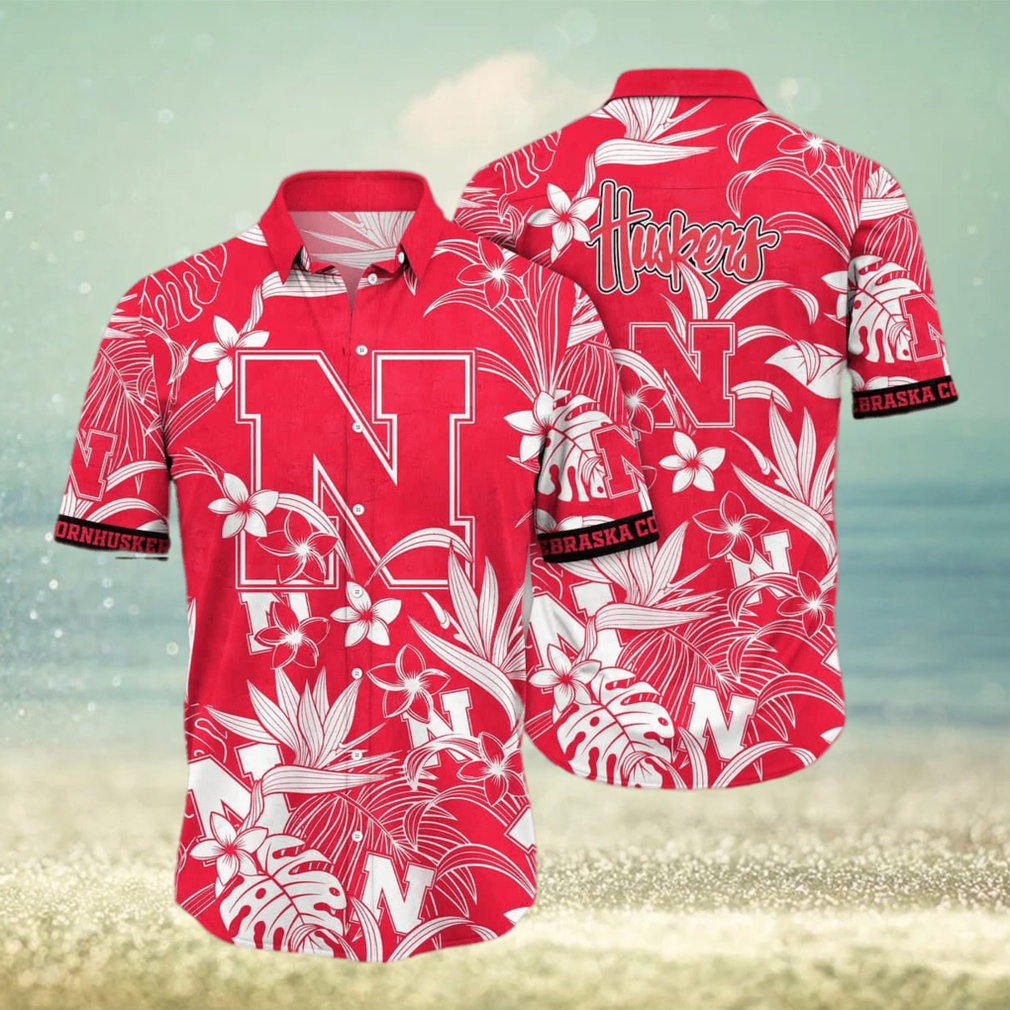 NCAA Nebraska Cornhuskers Hawaiian Shirt Beach Gift For Him - Limotees