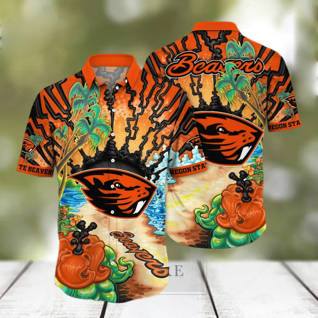 NCAA Oregon State Beavers Hawaiian Shirt - Limotees